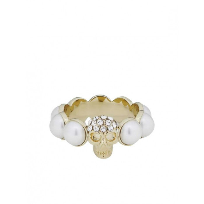 Skull Pearl Ring