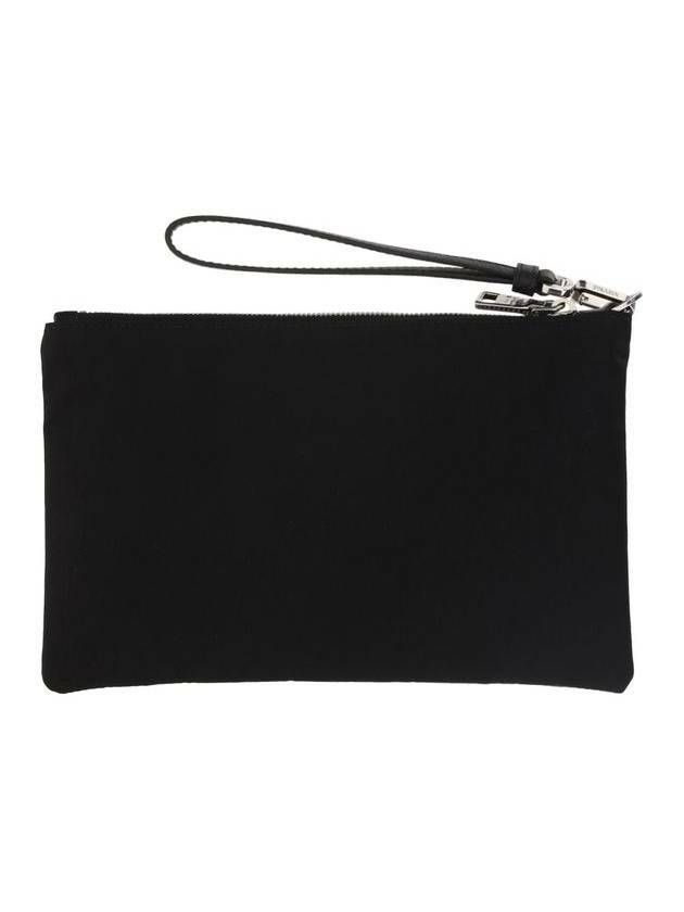 Triangle Logo Clutch Bag