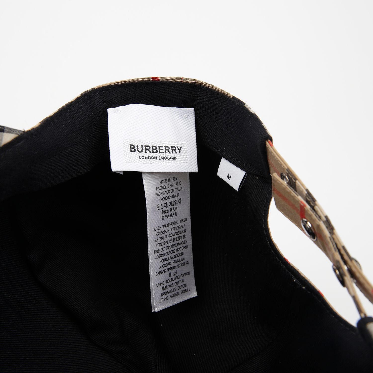 Size TB Motif Baseball Cap