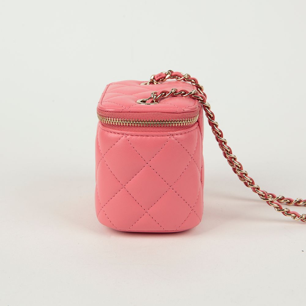 Vanity Mini Cosmetic Chain Crossbody Bag