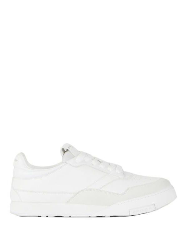 Leather and Suede Logo Yard Sneakers