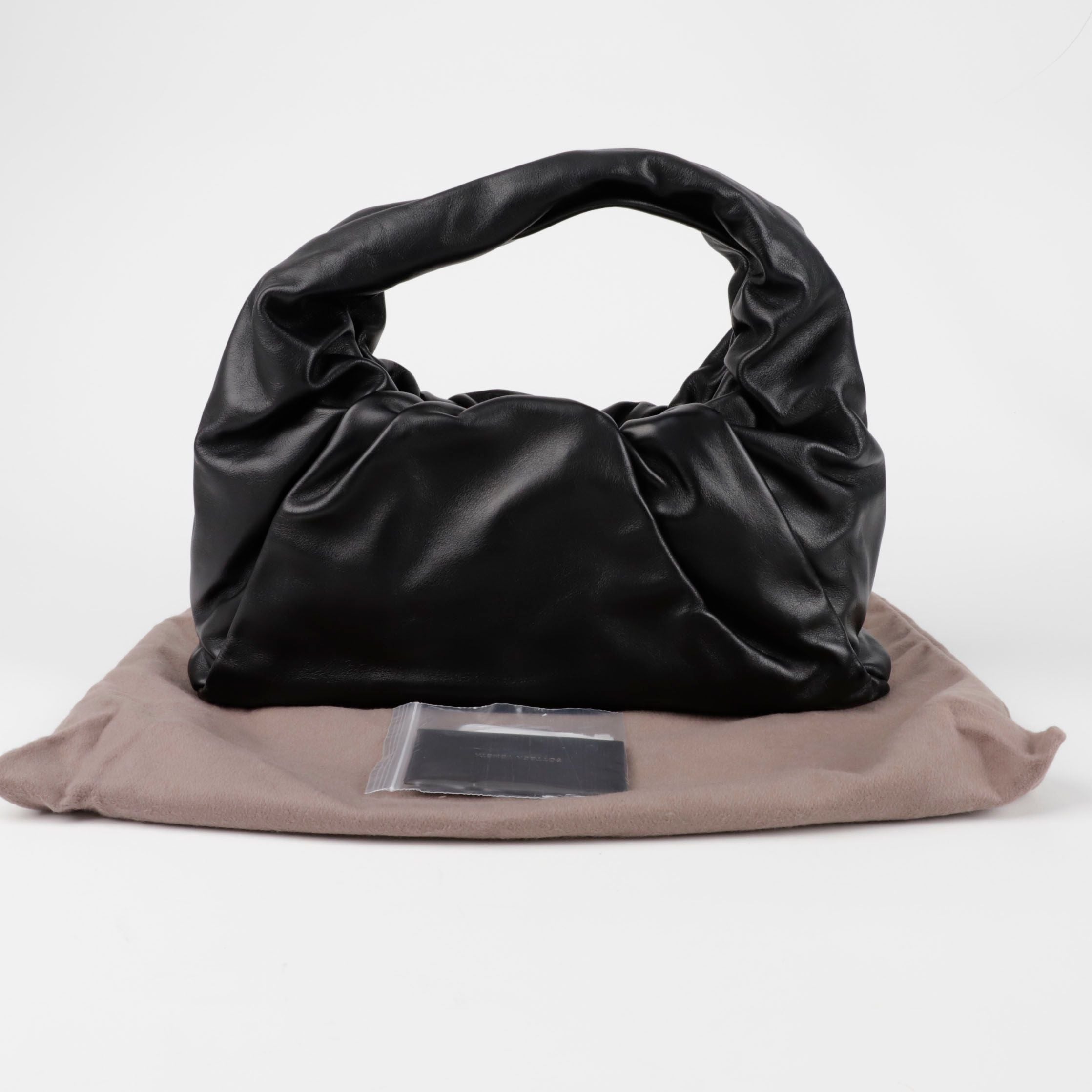 Gathered Hobo Shoulder Bag