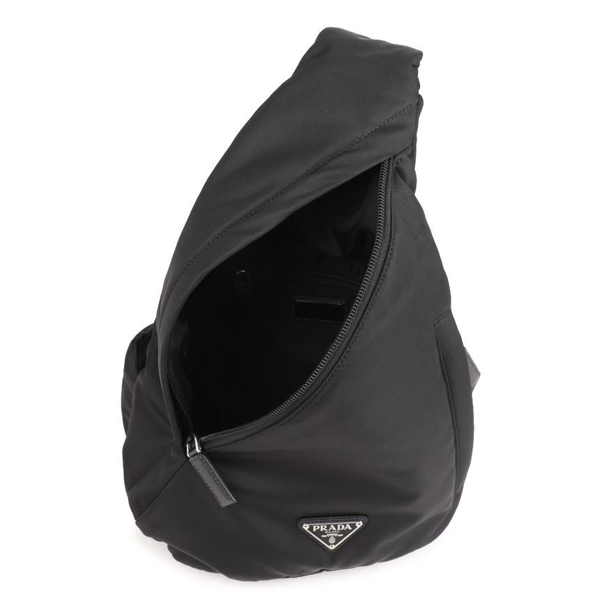 Nylon Leather Backpack