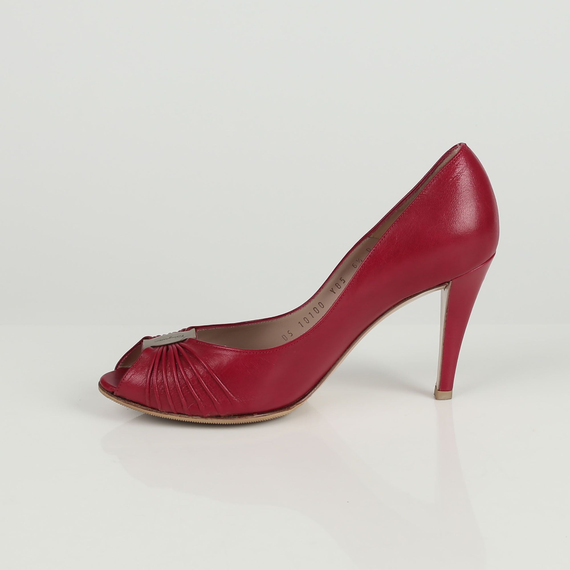 Size Open Toe Pumps