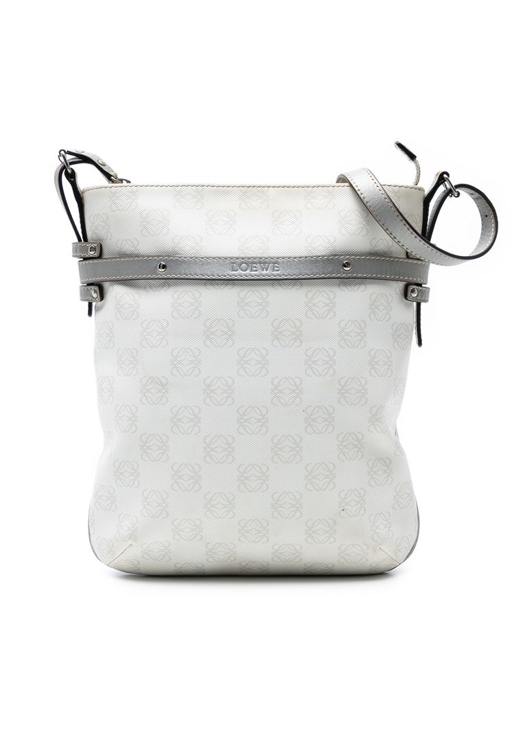 Pre-Loved Loewe Anagram Coated Canvas Crossbody