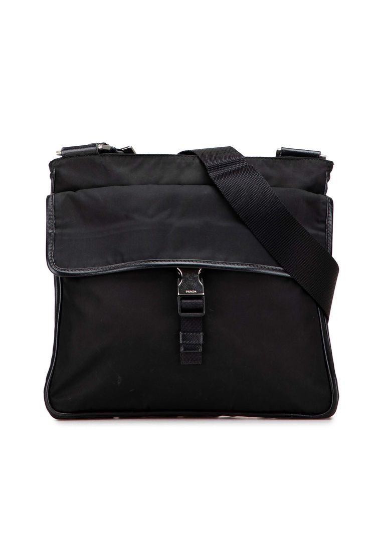Pre-Loved Prada Tessuto Zip Top Crossbody