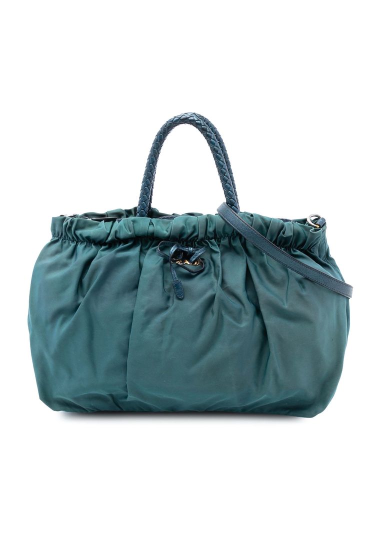 Pre-Loved Prada Tessuto Bow Satchel