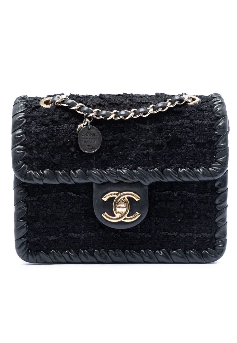 Pre-Loved Chanel Mini Tweed My Own Frame Flap