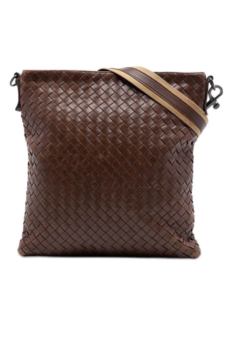 Pre-Loved Bottega Veneta Nappa Intrecciato Crossbody