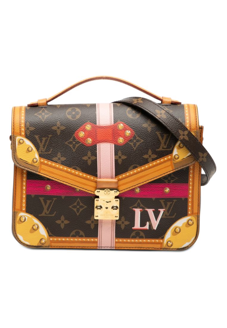Pre-Loved Louis Vuitton Monogram Summer Trunk Pochette Metis