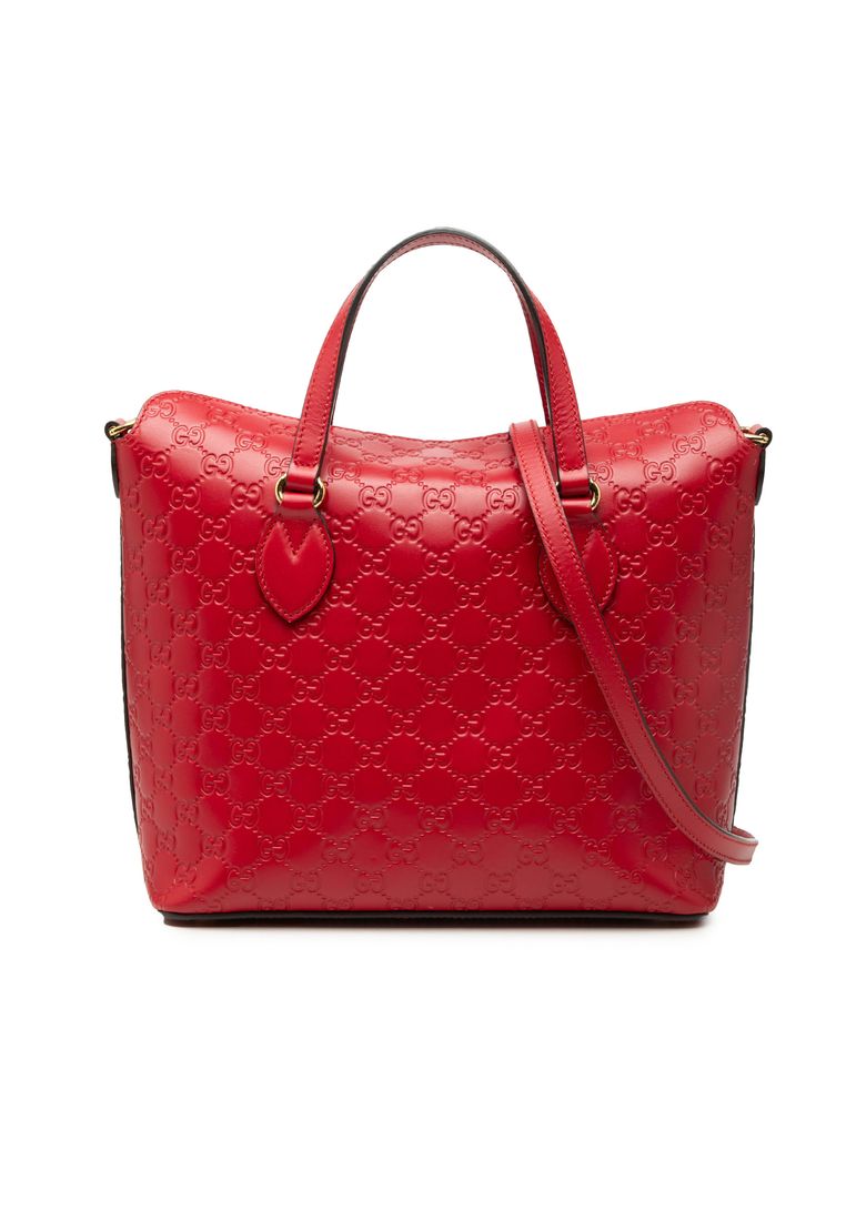 Pre-Loved Gucci Guccissima Linea A Fold Over Satchel