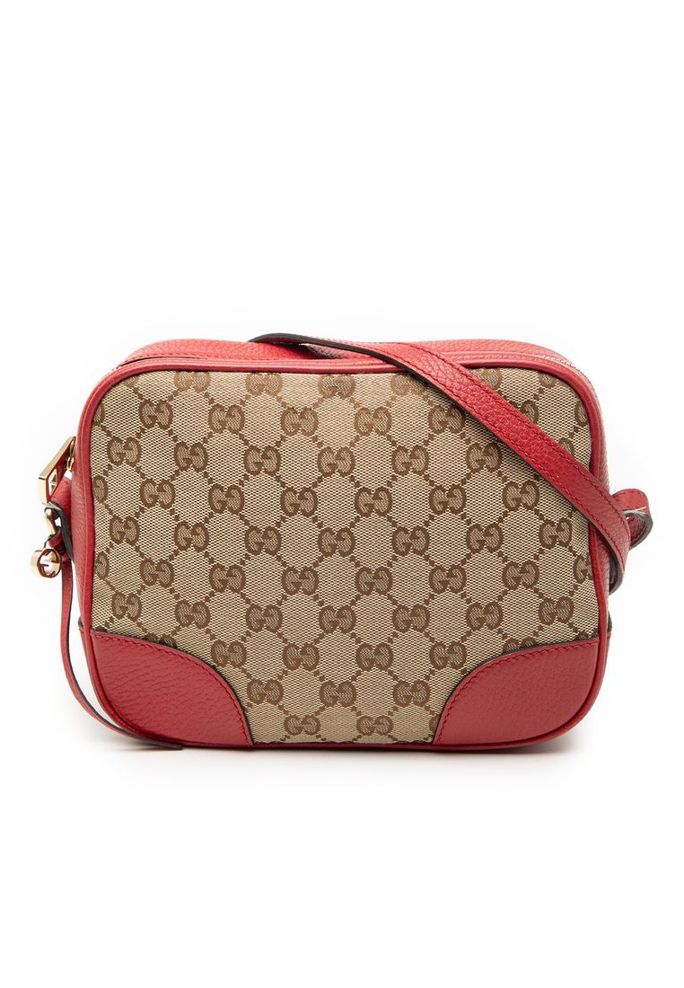 Pre-Loved Gucci Gg Canvas Bree Crossbody