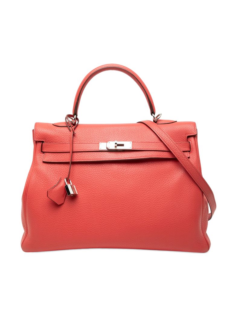 Pre-Loved Hermès Clemence Kelly Ii Retourne 35