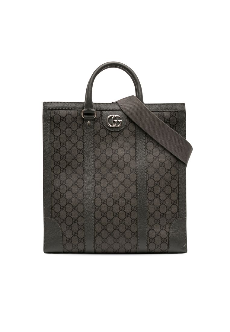 Pre-Loved Gucci Medium Gg Supreme Ophidia Satchel