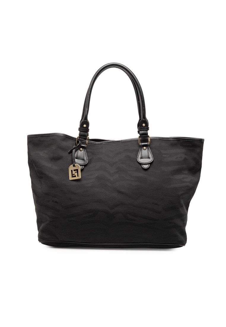 Pre-Loved Fendi Canvas Tiger Print Tote