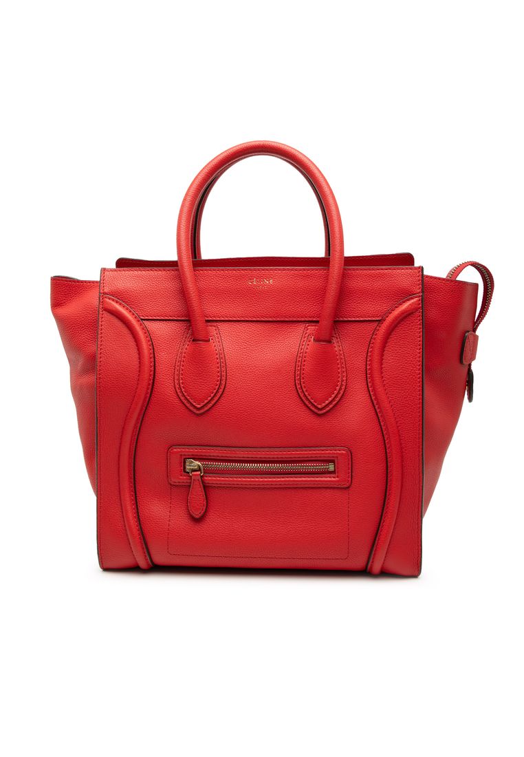 Pre-Loved Celine Mini Calfskin Luggage Tote