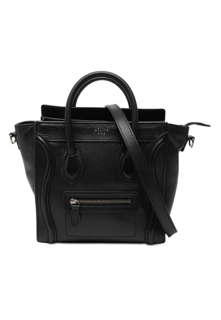 Pre-Loved Celine Nano Leather Luggage Tote