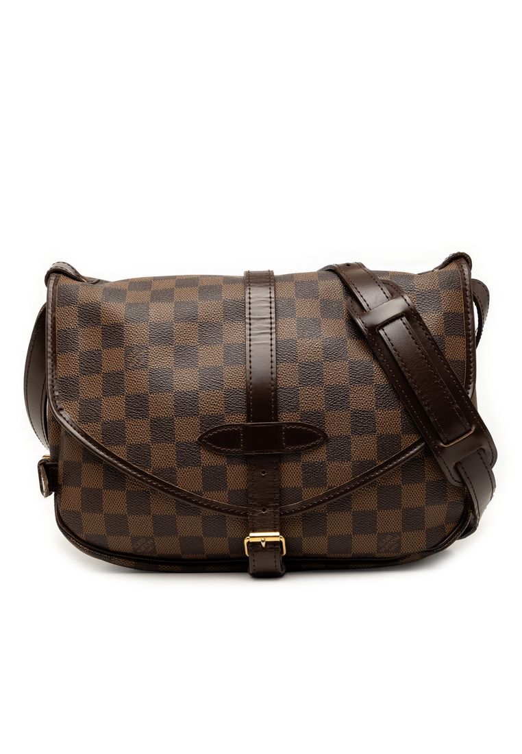 Pre-Loved Louis Vuitton Damier Ebene Saumur 30