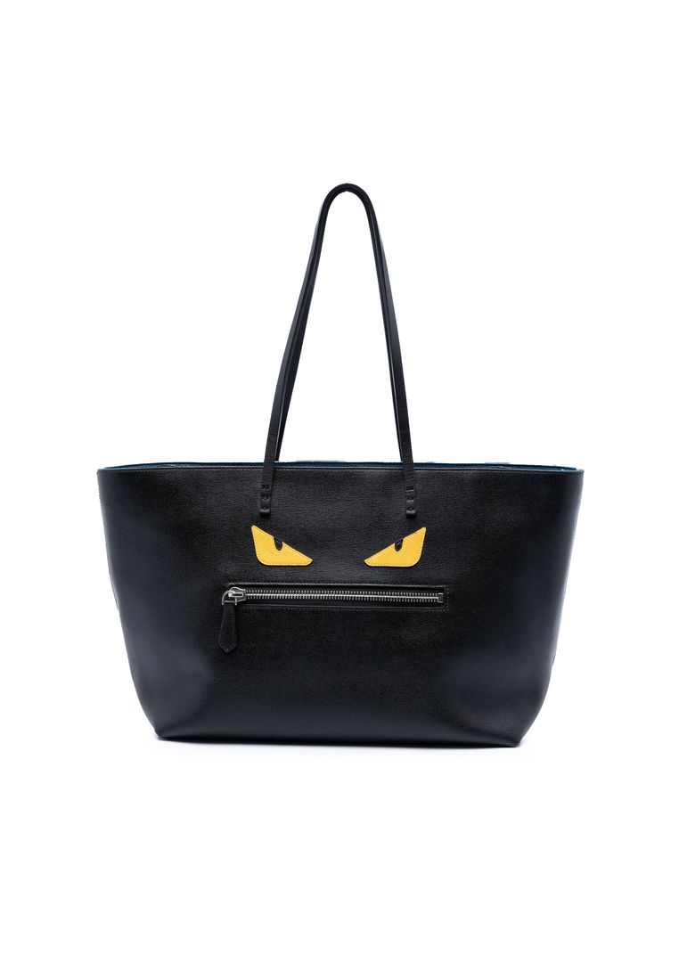 Pre-Loved Fendi Leather Monster Roll Tote
