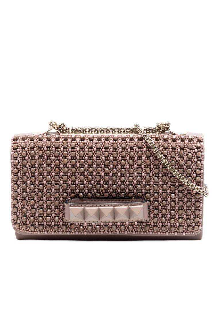 Pre-Loved Valentino Nappa All Over Stud Va Va Voom Crossbody