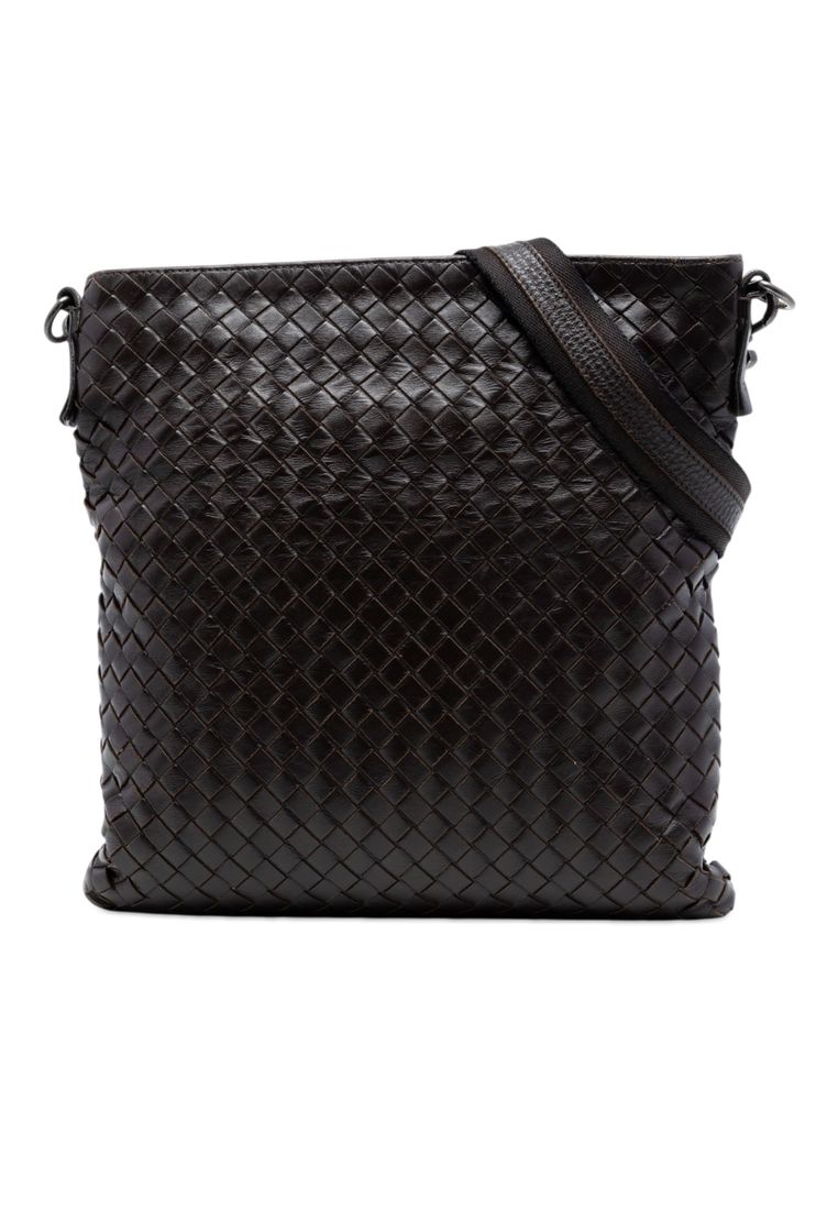 Pre-Loved Bottega Veneta Nappa Intrecciato Vn Crossbody