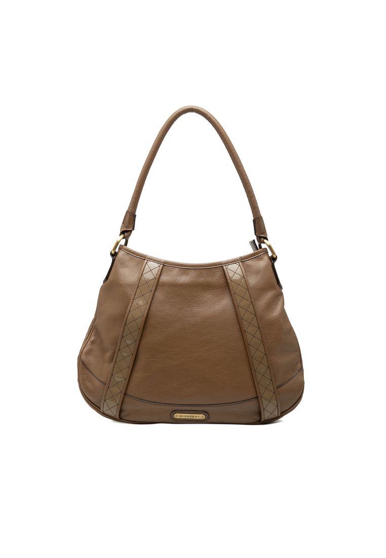 Pre-Loved Burberry Leather Shoulder Bag