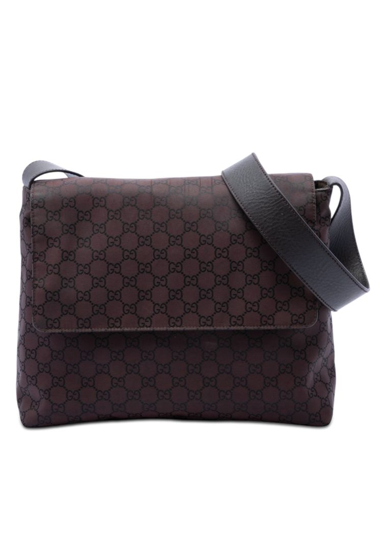 Pre-Loved Gucci Gg Nylon Crossbody