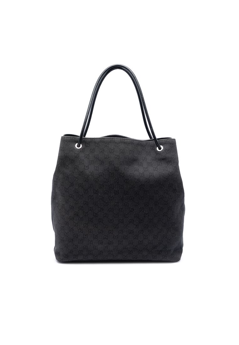 Pre-Loved Gucci Large Gg Denim Gifford Tote