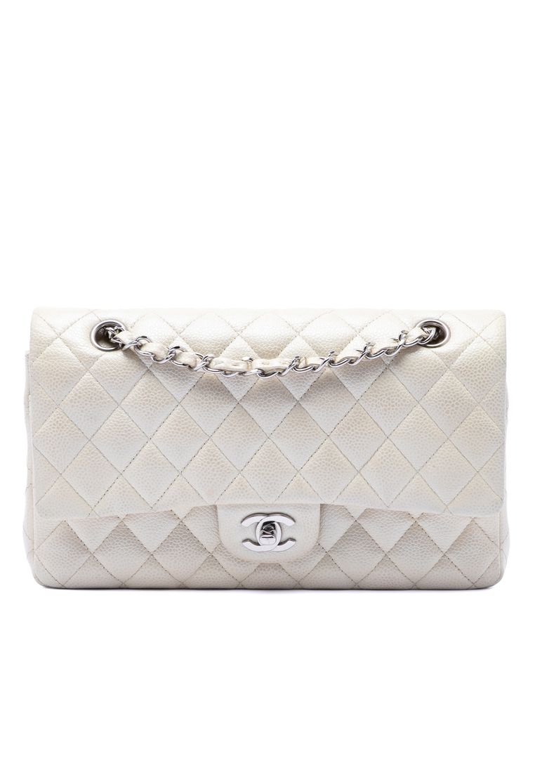 Pre-Loved Chanel Medium Classic Caviar Double Flap