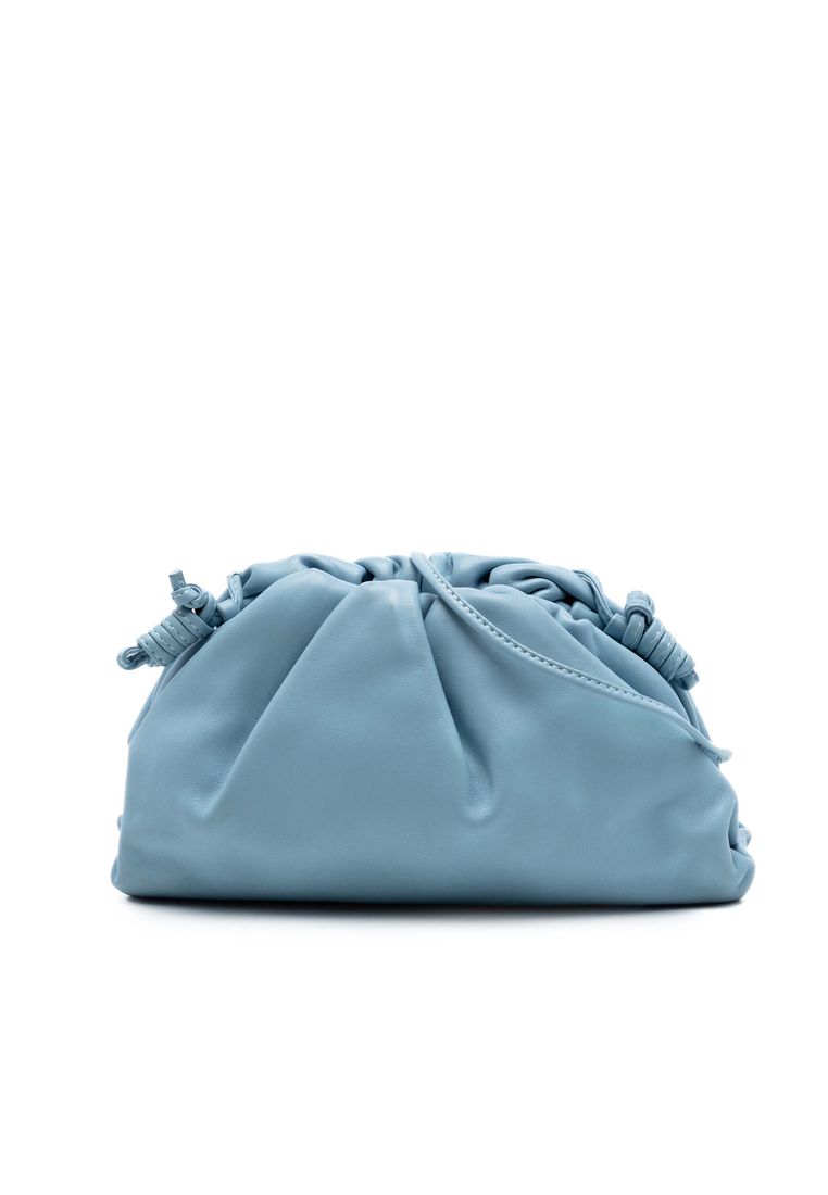 Pre-Loved Bottega Veneta Lambskin The Mini Pouch Crossbody