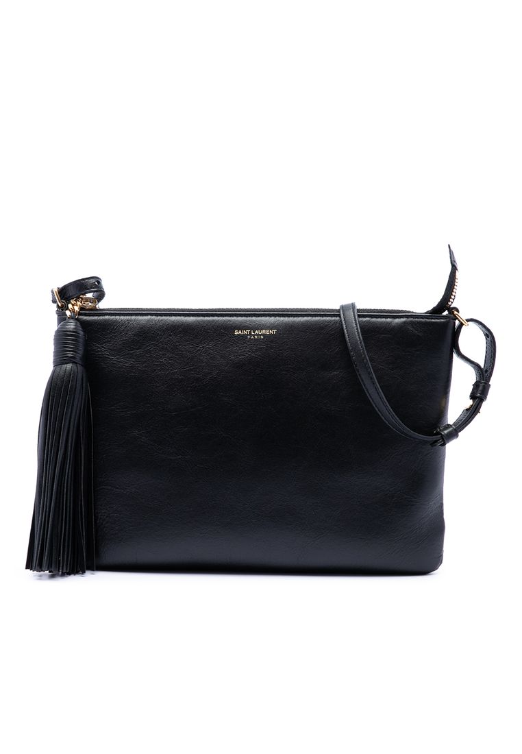 Pre-Loved Saint Laurent Leather Teen Monogram Crossbody