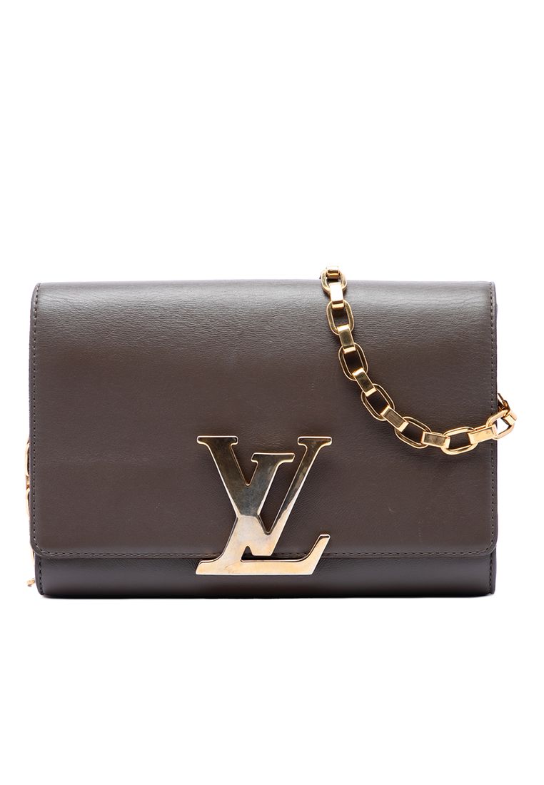 Pre-Loved Louis Vuitton Leather Louise Chain Mm