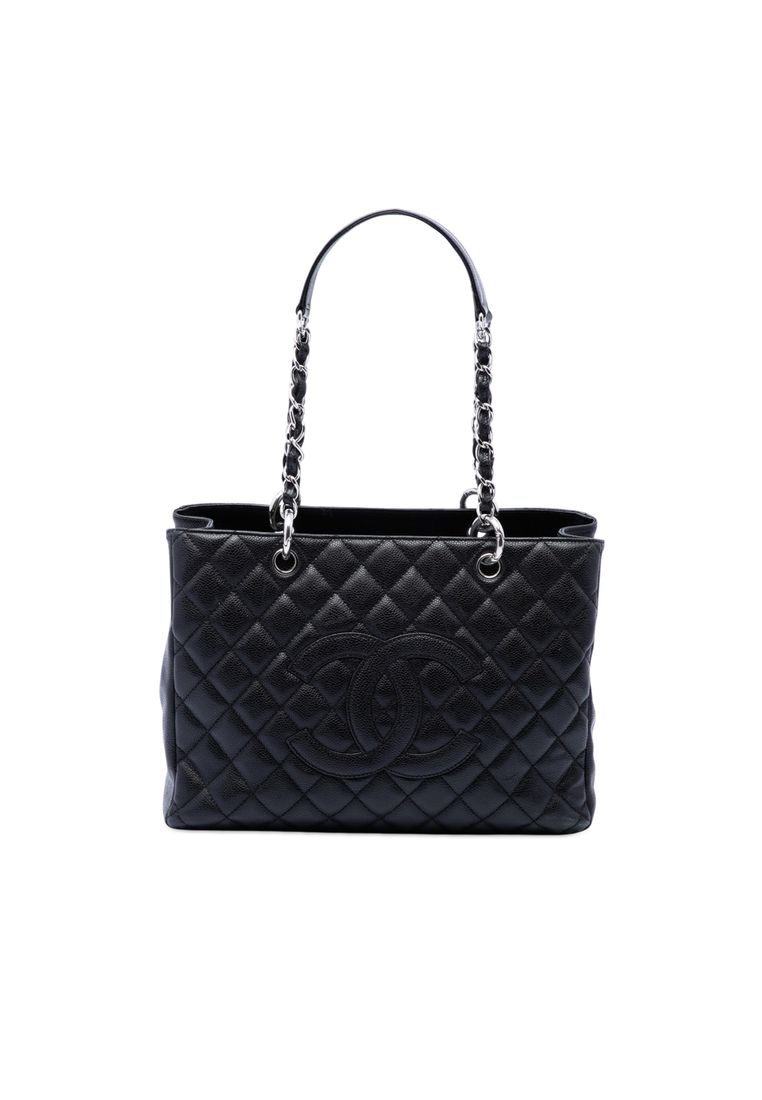 Pre-Loved Chanel Caviar Grand Shopping Tote
