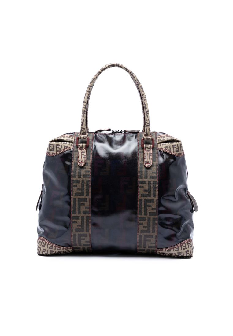 Pre-Loved Fendi Large Zucca Coated Canvas B Mix Tote