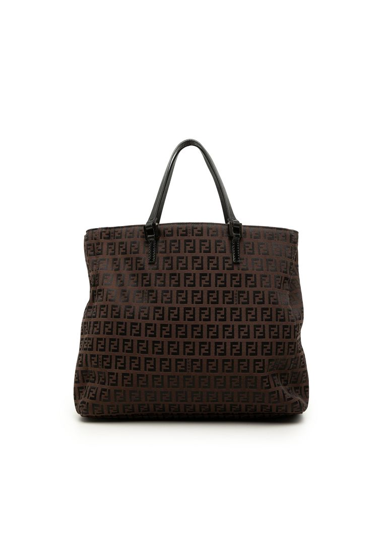 Pre-Loved Fendi Zucchino Canvas Tote