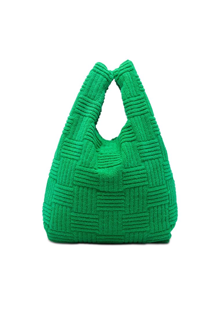 Pre-Loved Bottega Veneta Terry Cloth Shopping Tote