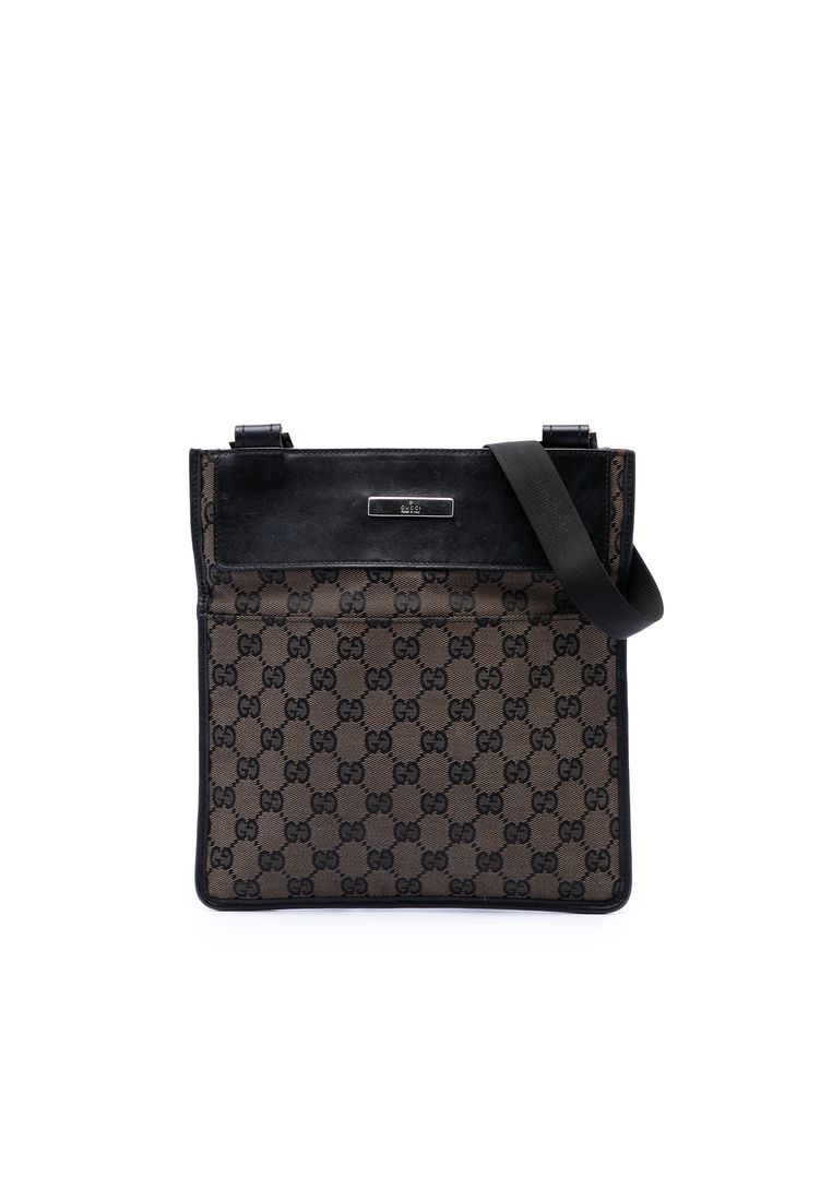 Pre-Loved Gucci Gg Canvas Crossbody