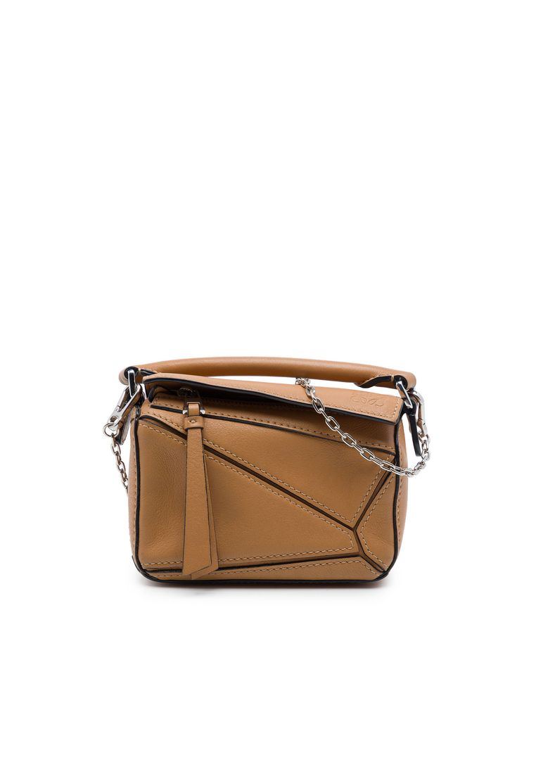 Pre-Loved Loewe Nano Calfskin Puzzle Satchel