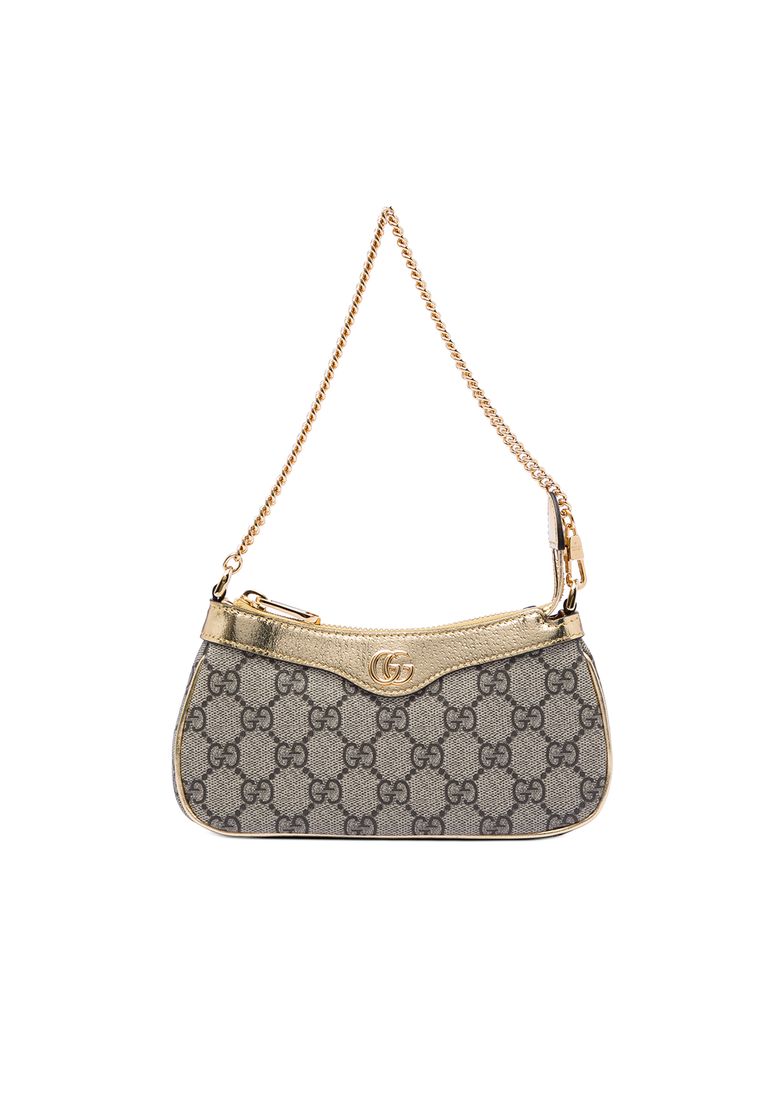 Pre-Loved Gucci Small Gg Supreme Ophidia Shoulder Bag