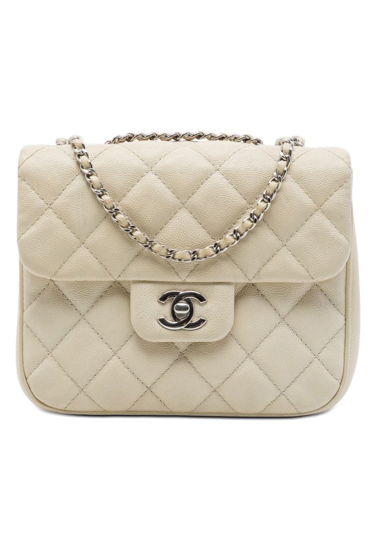 Pre-Loved Chanel Small Quilted Caviar Urban Companion Flap