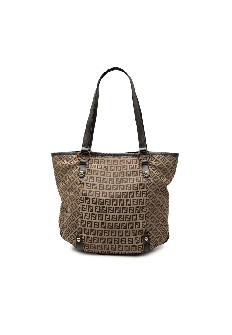 Pre-Loved Fendi Zucchino Canvas Tote