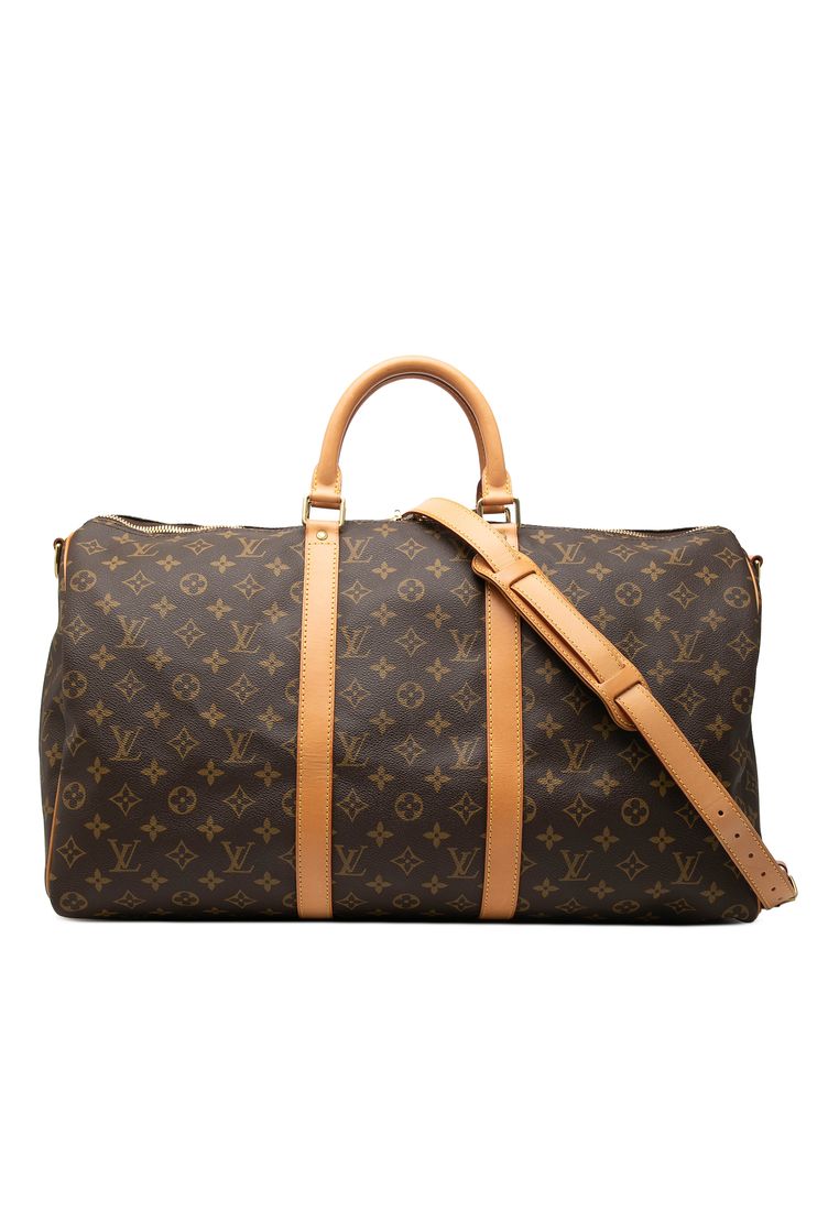 Pre-Loved Louis Vuitton Monogram Keepall Bandouliere 50