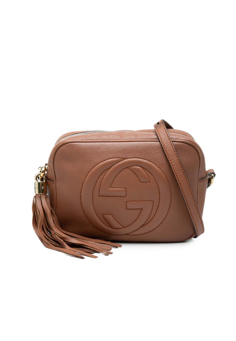 Pre-Loved Gucci Calfskin Soho Disco Crossbody