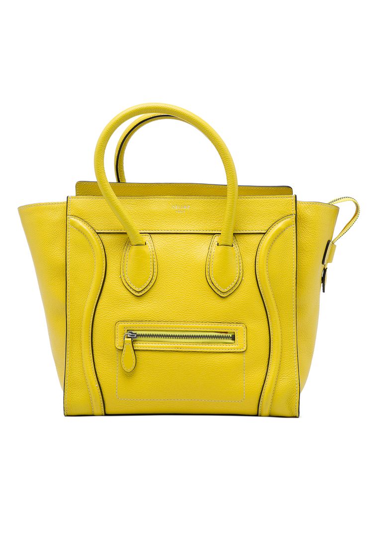 Pre-Loved Celine Mini Calfskin Luggage Tote