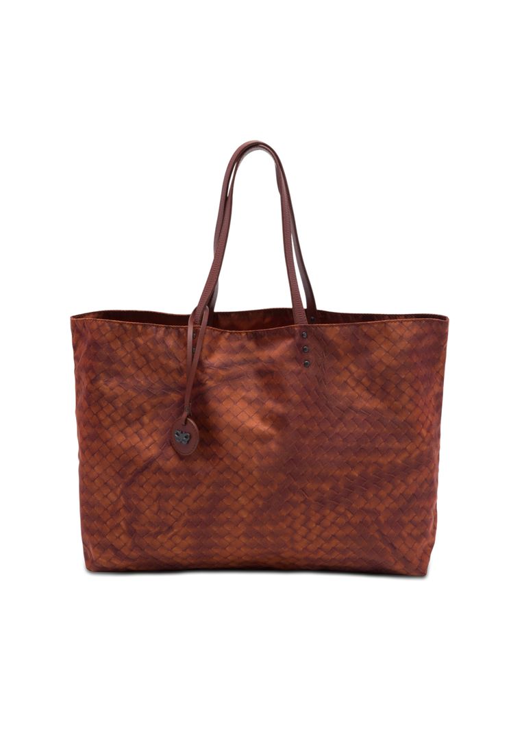Pre-Loved Bottega Veneta Nylon Intrecciolusion Tote