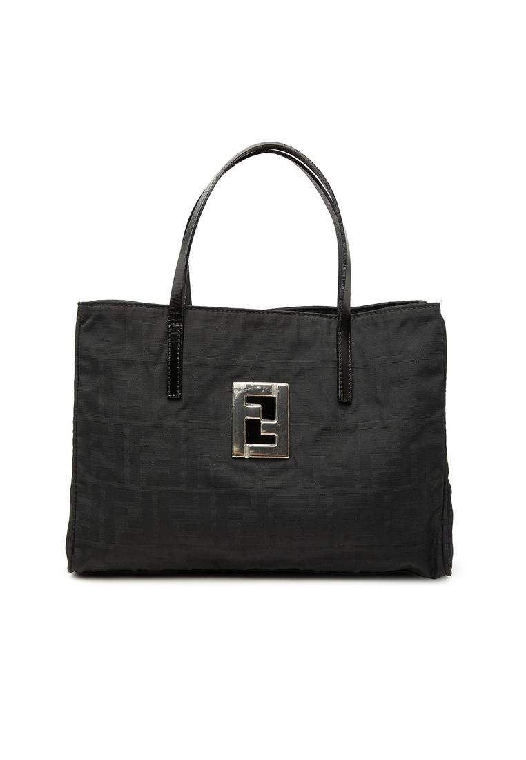 Pre-Loved Fendi Zucca Canvas Tote