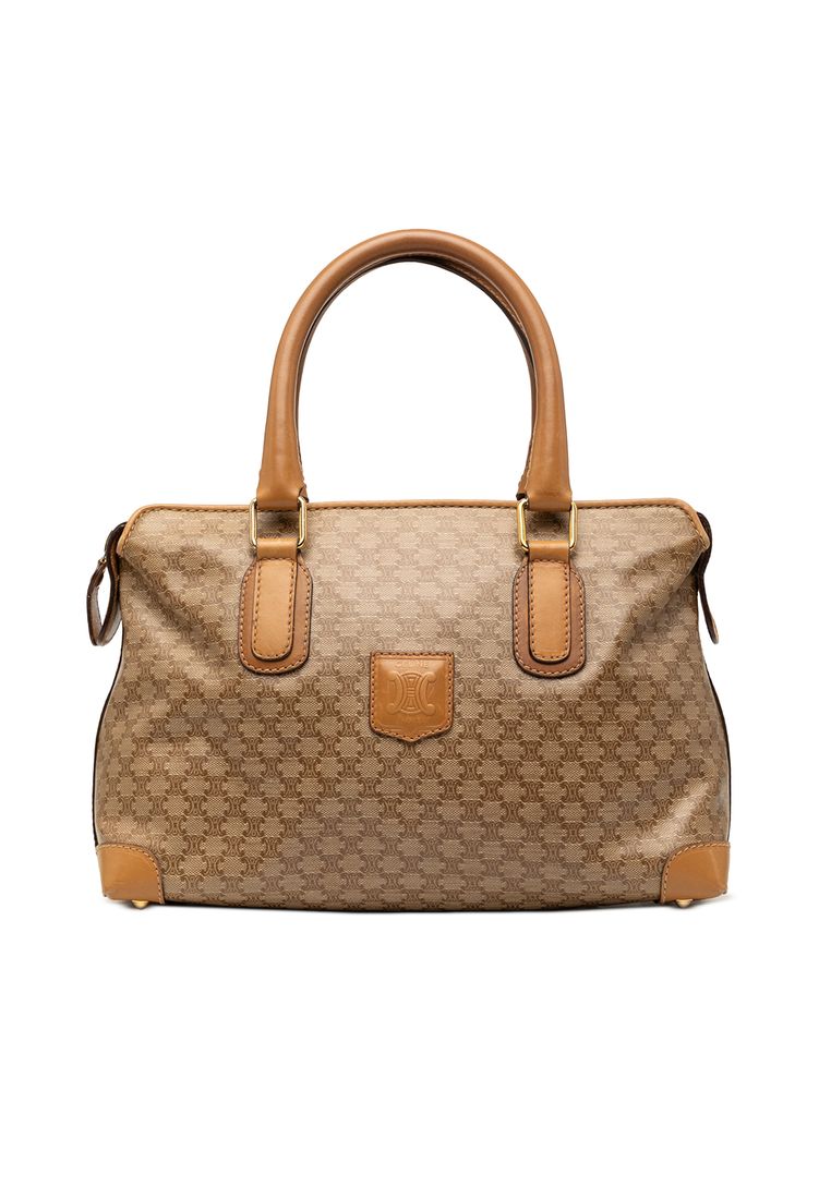 Pre-Loved Celine Macadam Coated Canvas Handbag