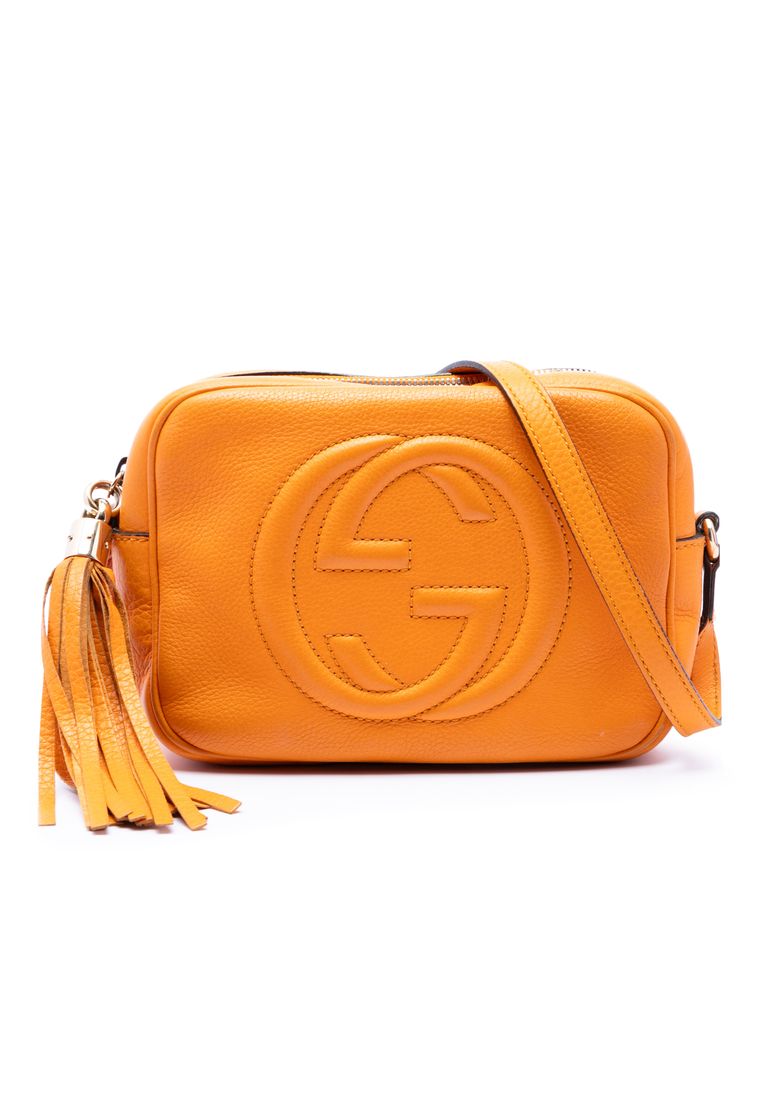Pre-Loved Gucci Calfskin Soho Disco Crossbody