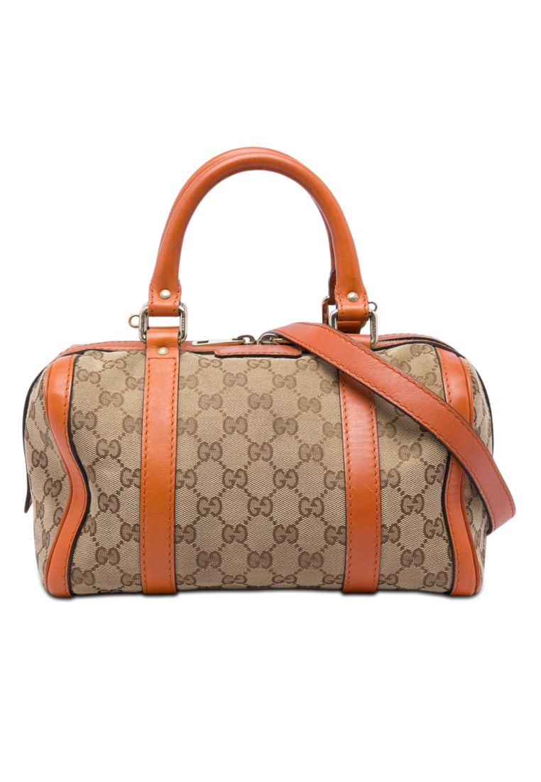 Pre-Loved Gucci Small Gg Canvas Joy Boston Bag