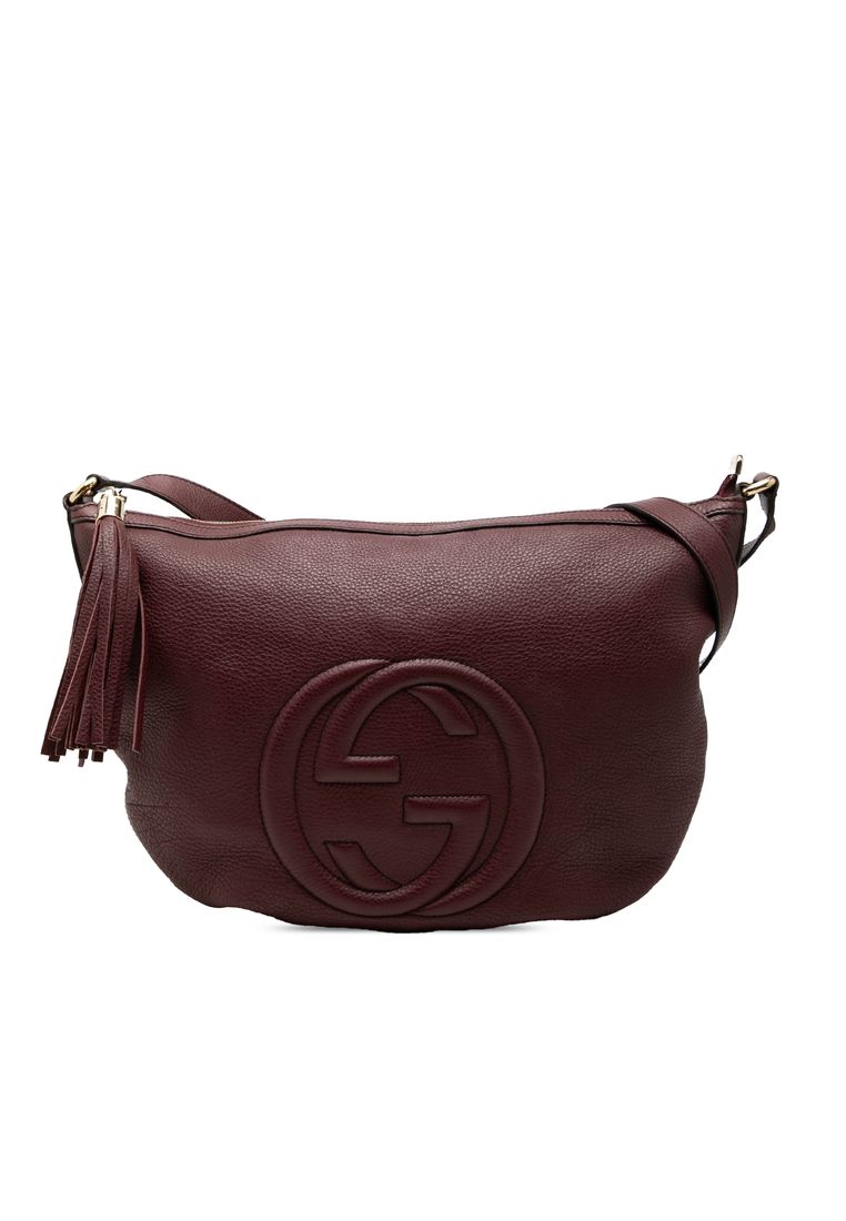 Pre-Loved Gucci Medium Leather Soho Crossbody